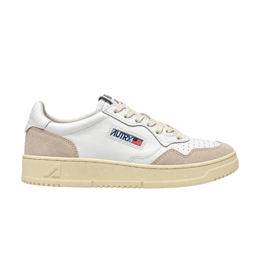 Autry Medalist Low Bianco / Beige