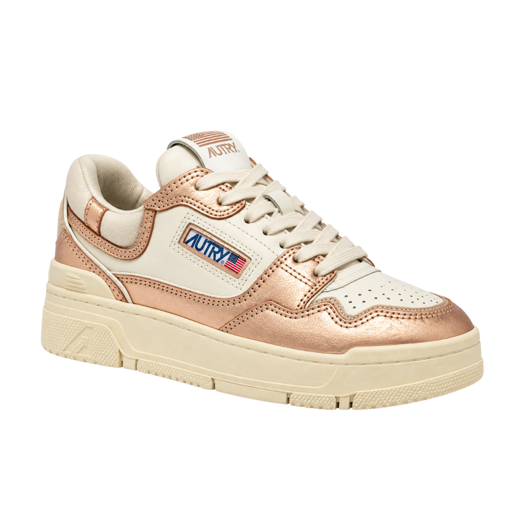 Autry CLC Low Bianco / Rosa Gold