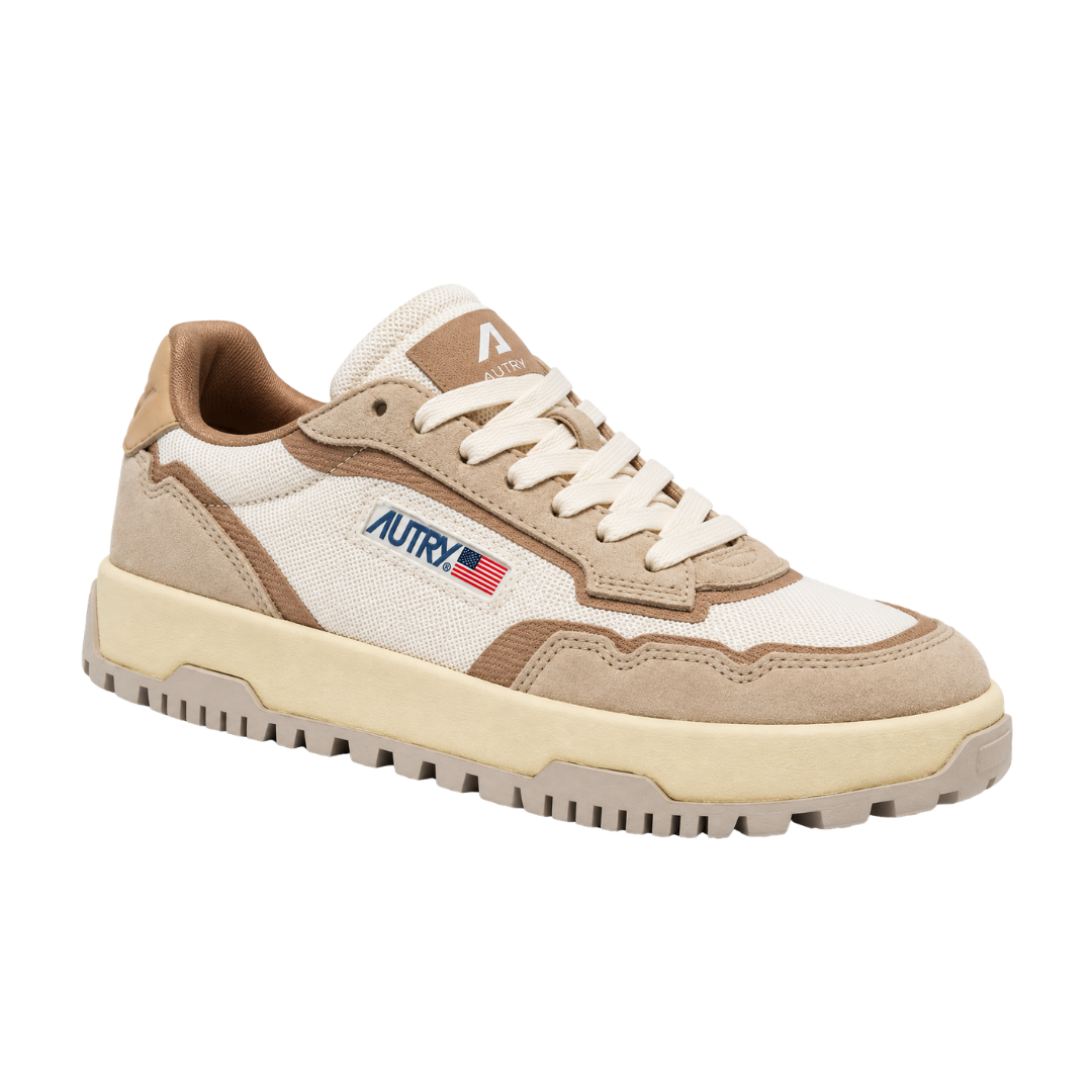 Autry Wildpace Low Beige / Bianco