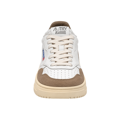 Autry Medalist Low Bianco / Cuoio