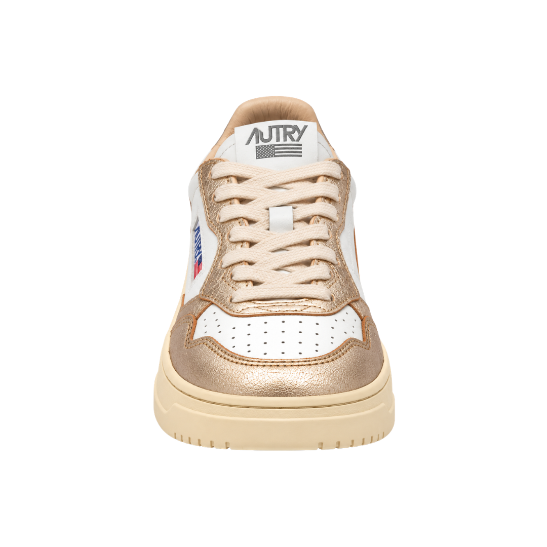 Autry Medalist Low Bianco / Oro