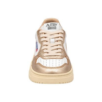 Autry Medalist Low Bianco / Oro