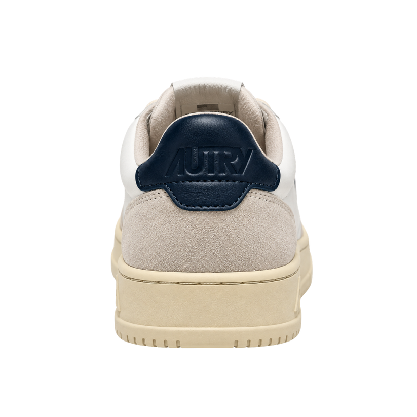 Autry Medalist Low | Bianco / Blu Navy