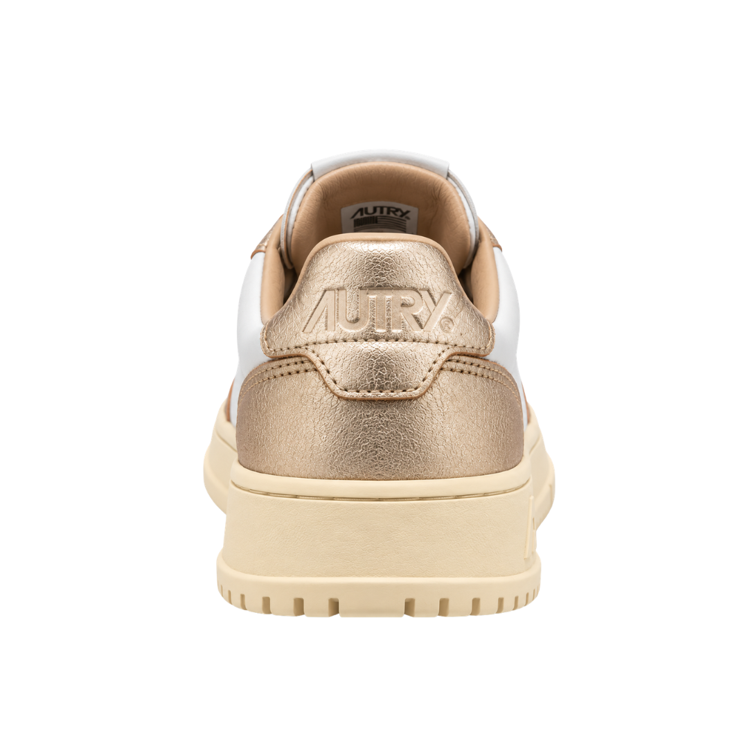 Autry Medalist Low Bianco / Oro