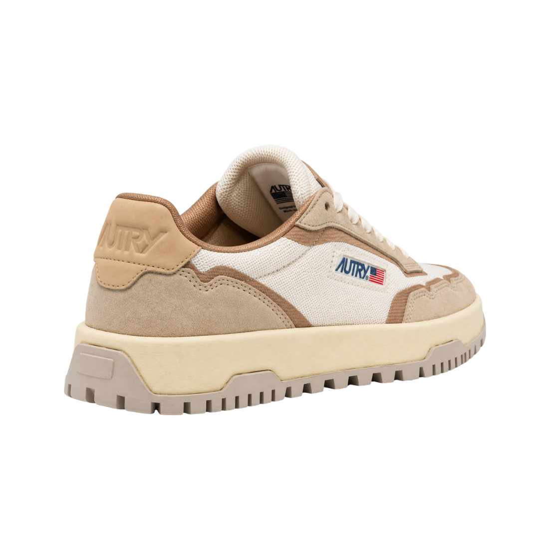Autry Wildpace Low Beige / Bianco